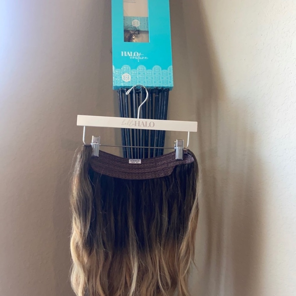 human hair Halo Couture New B622